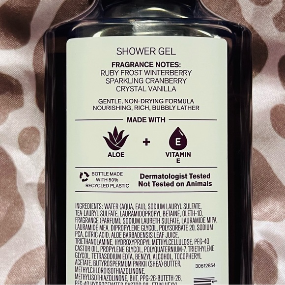 Bath & Body Works Shower Gel Winter Berry Wonder - Picture 2 of 2